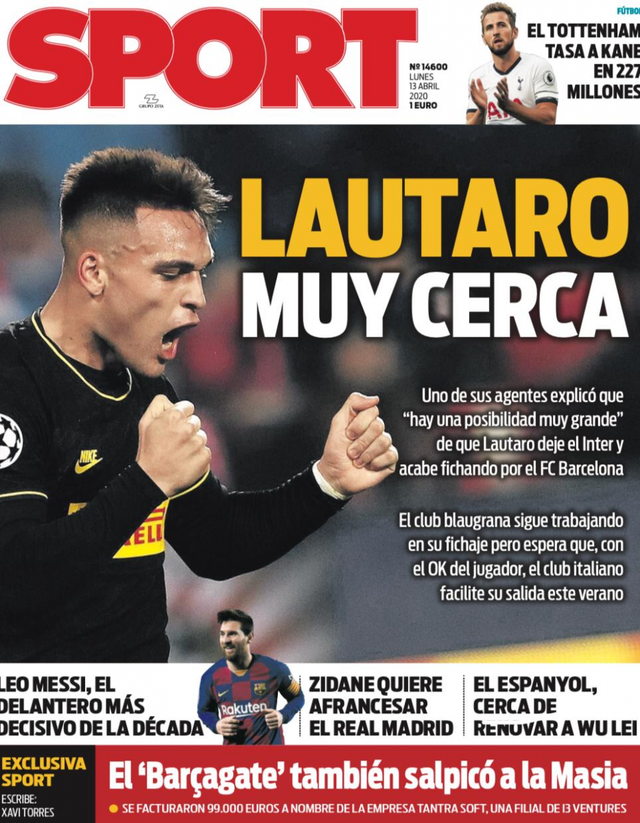 劳塔罗：我们已经做好准备迎战马竞；我会在该微笑的时候微笑（劳塔罗：我们已整装待发迎战马竞；该笑时我会笑）